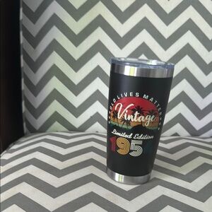 ***2/$15*** Vintage 1954 Black Tumbler